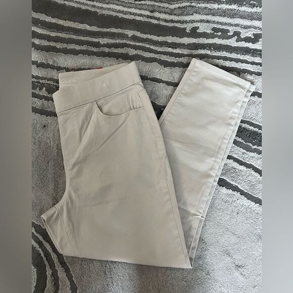 GLORIA VANDERBILT WOMEN’S MID-RISE PULL-ON PANTS CROP LENGTH SIZE: 8 - Picture 7 of 8